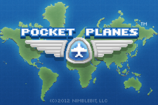 Pocket Planes Title Screen